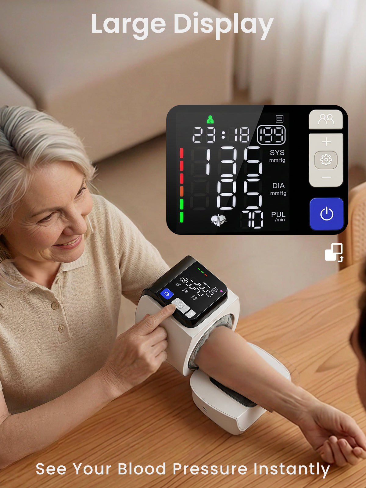 CAVN Arm-in Blood Pressure Monitor U90B