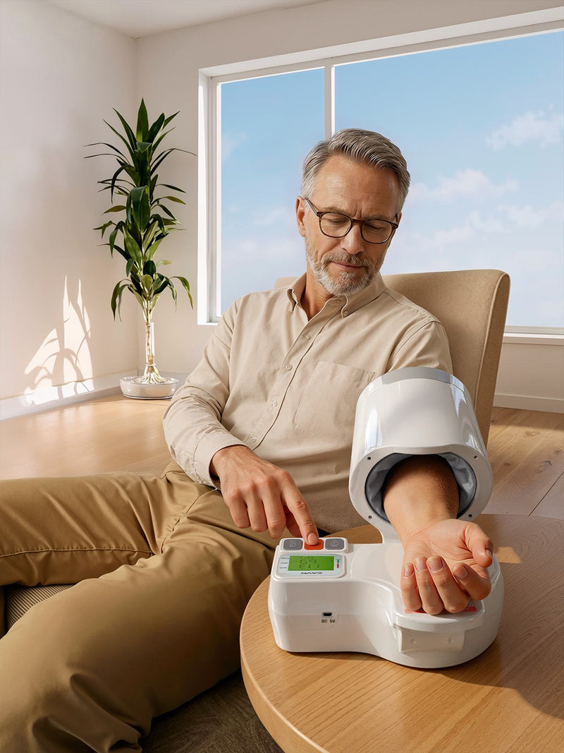 CAVN Automatic Blood Pressure Monitor for home use, instant setup