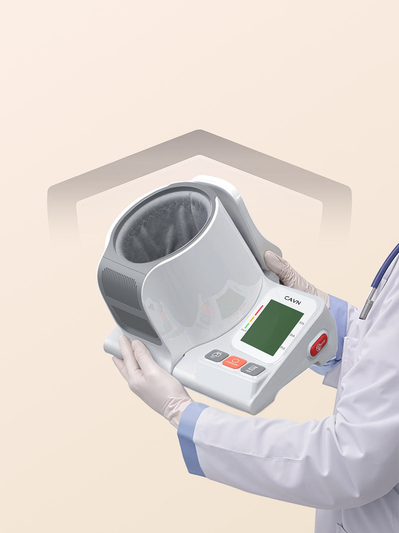 CAVN Automatic Blood Pressure Monitor for home use, reliable power