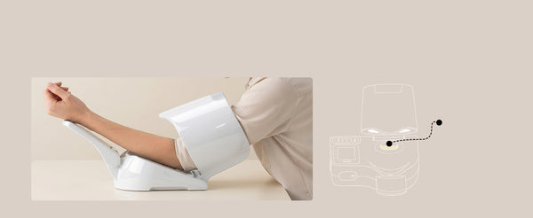 Step 2: Insert Arm & Press Elbow Switch